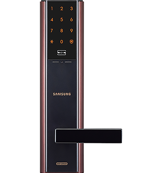 Samsung SMART Lever Handle Door Lock SHPDH537 (Copper Model) BENA CO.